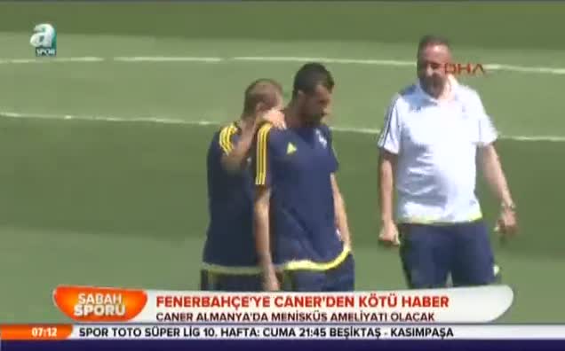 Fenerbahçe'ye Caner'den kötü haber