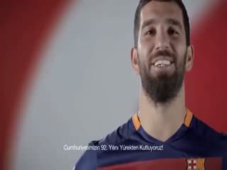 Barcelona'dan 29 Ekim mesajı!