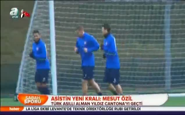 Asistin yeni kralı: Mesut Özil