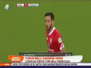Yunus Mallı kararını verdi