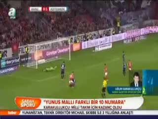 "Yunus Mallı farklı bir 10 numara"
