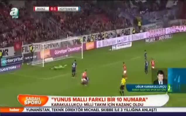 "Yunus Mallı farklı bir 10 numara"