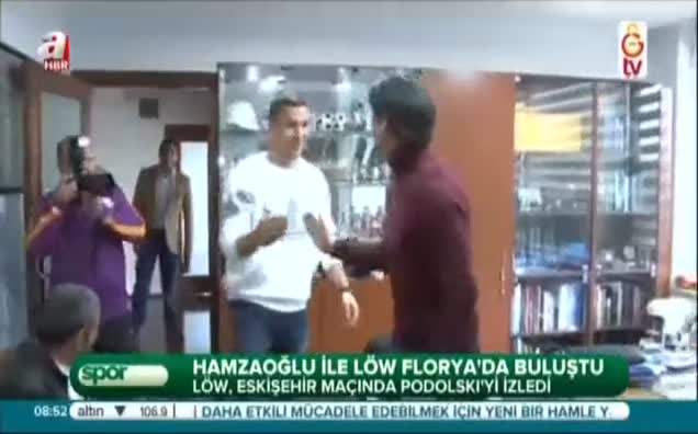 Hamzaoğlu ile Löw Florya'da buluştu