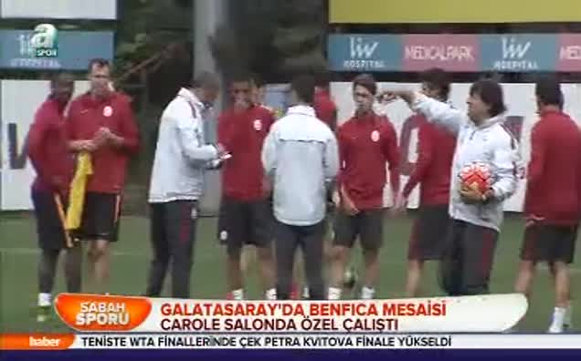 Galatasaray'da Benfica mesaisi