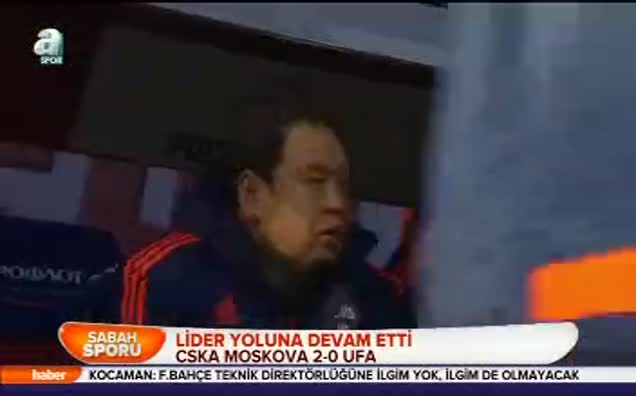 CSKA Coskova 2-0 UFA (özet)