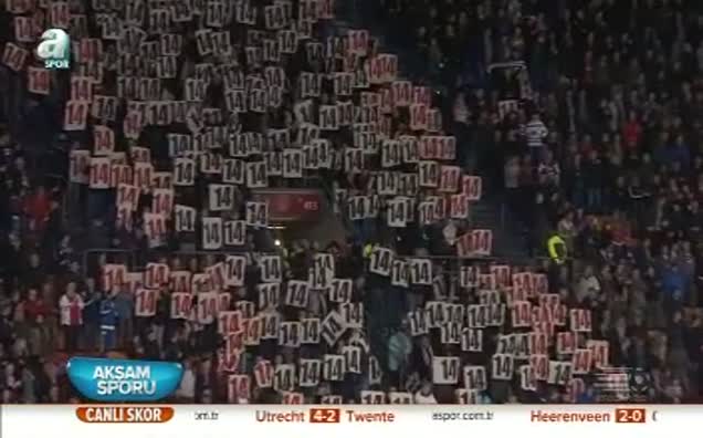 Ajax'tan 6 gollü galibiyet