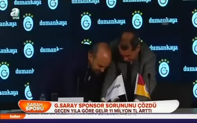 G.Saray sponsor sorununu çözdü