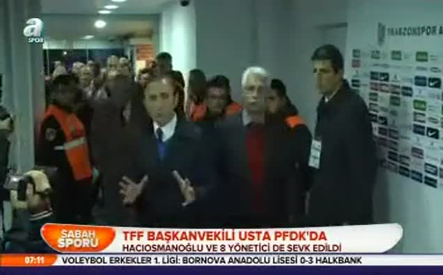 TFF Başkanvekili Usta PFDK'da