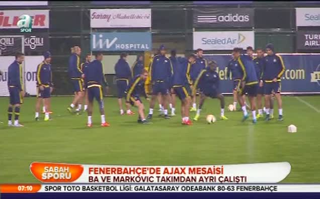 Fenerbahçe'de Ajax mesaisi