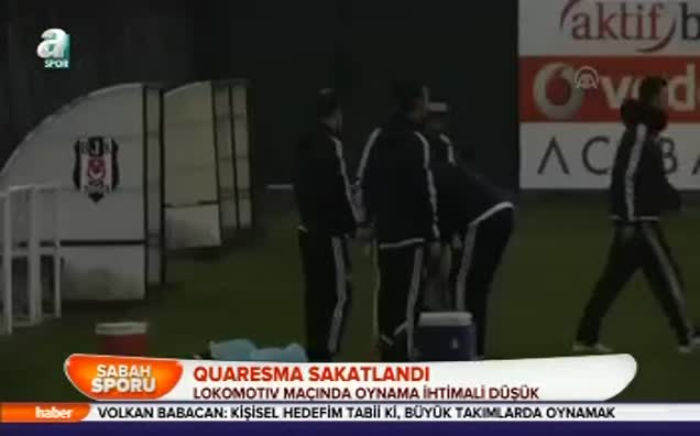 Quaresma sakatlandı