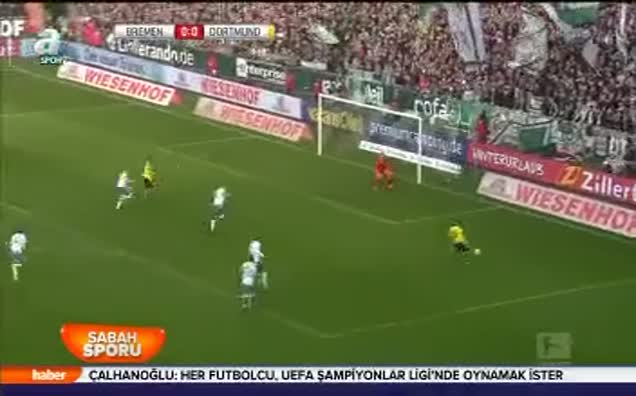 Werder Bremen 1-3 Borussia Dortmund (özet)