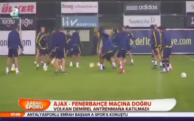 Volkan Demirel antrenmana katılmadı