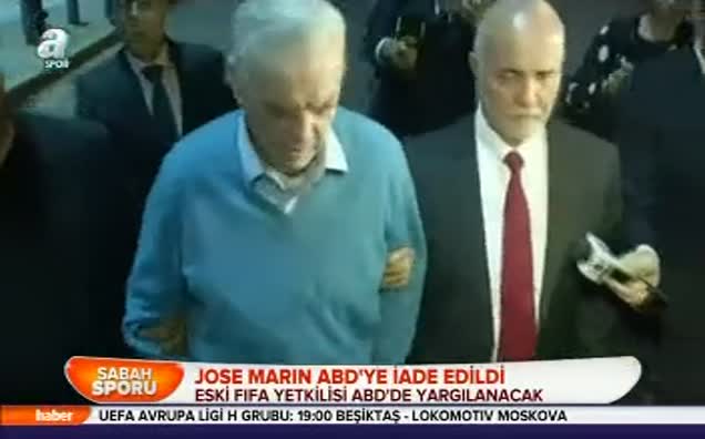 Jose Marin ABD'ye iade edildi