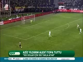 Aziz Yıldırım Alex'i topa tuttu