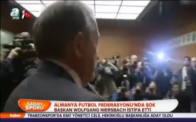 Almanya futbol Federasyonu'nda şok