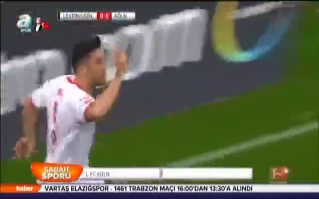 Bayer Leverkusen 1-0 Köln (özet)