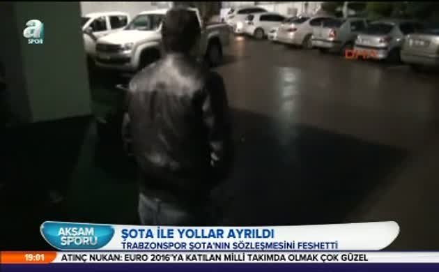 Shota'yla yollar ayrıldı