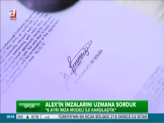 Alex'in imzalarını uzmana sorduk