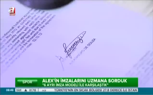 Alex'in imzalarını uzmana sorduk