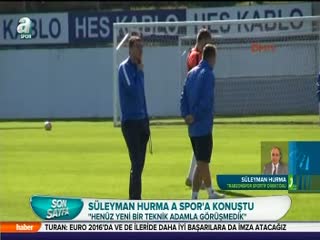 Süleyman Hurma A Spor'a konuştu!