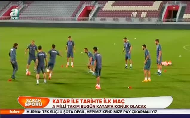 Katar ile tarihte ilk maç