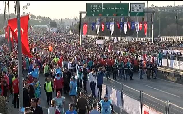 İstanbul'da maraton heyecanı