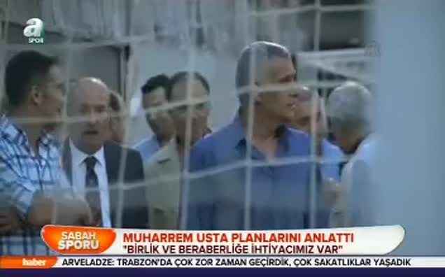 Muharrem Usta planlarını anlattı