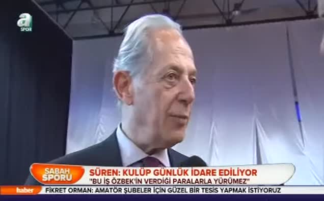 Süren: Kulüp günlük idare ediliyor