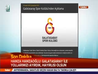 Hamza Hamzaoğlu ile yollar ayrıldı!