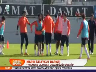 Marin ile Aykut barıştı