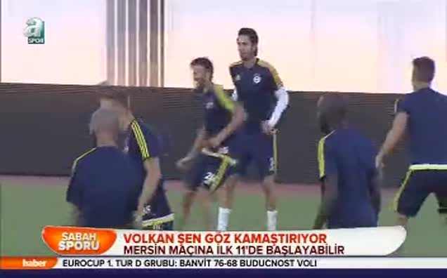 Volkan Şen göz kamaştırıyor