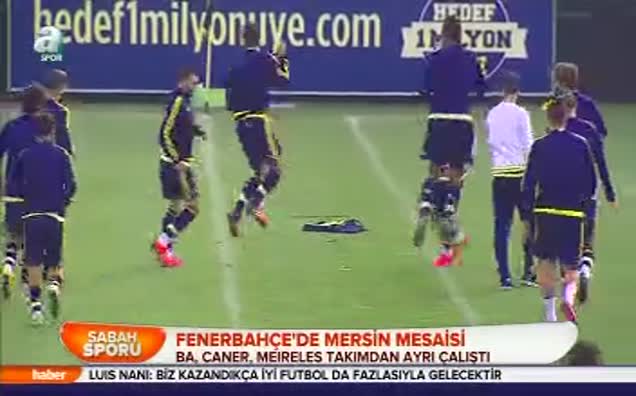 Fenerbahçe'de Mersin mesaisi