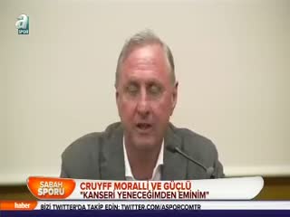 Cruyff moralli ve güçlü