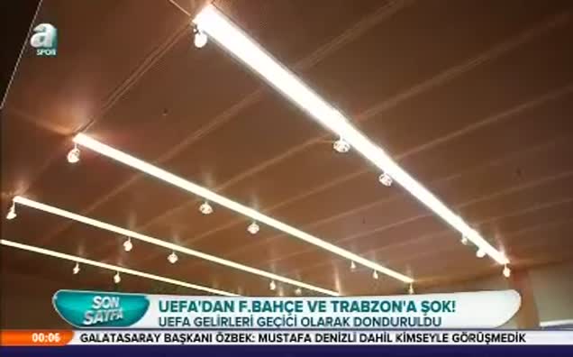 UEFA'dan çifte şok!