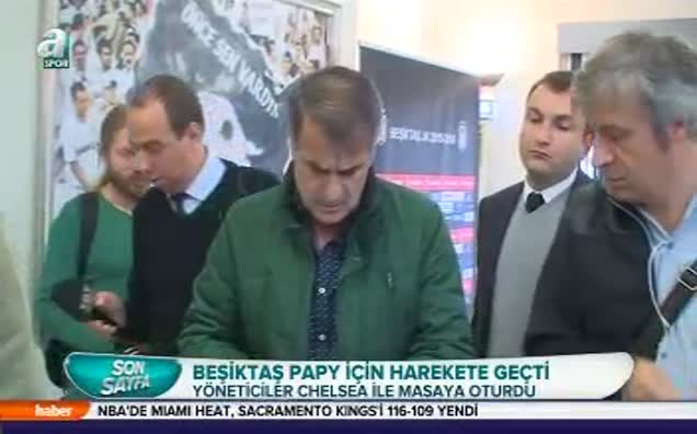 Beşiktaş, Papy için harekete geçti
