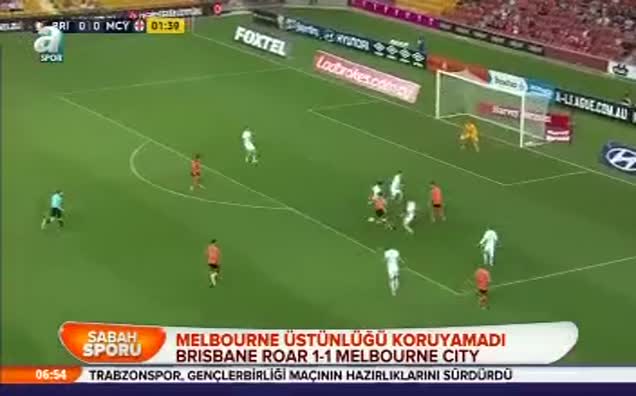 Brisbane Roar 1-1 Melbourne City (özet)