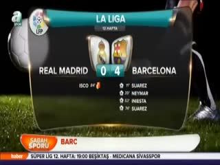 Barcelona şov yaptı