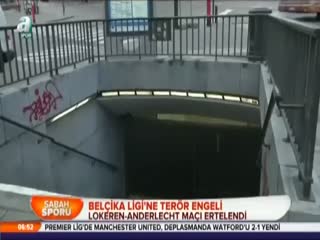 Belçika Ligi'ne terör engeli
