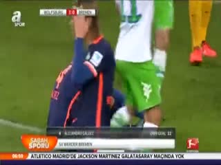 Wolfsburg 6-0 Werder Bremen (özet)