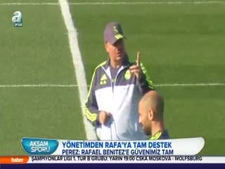 Benitez'e tam destek!