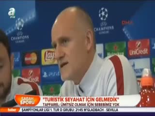 "Turistik seyahat için gelmedik"
