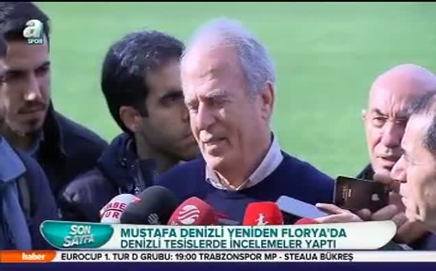 Mustafa Denizli Florya'da!