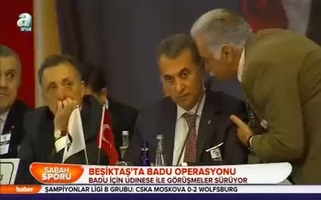 Beşiktaş'ta Badu operasyonu