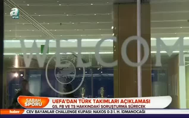 UEFA'dan Türk takımları açıklaması