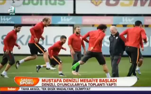 Mustafa Denizli mesaiye başladı