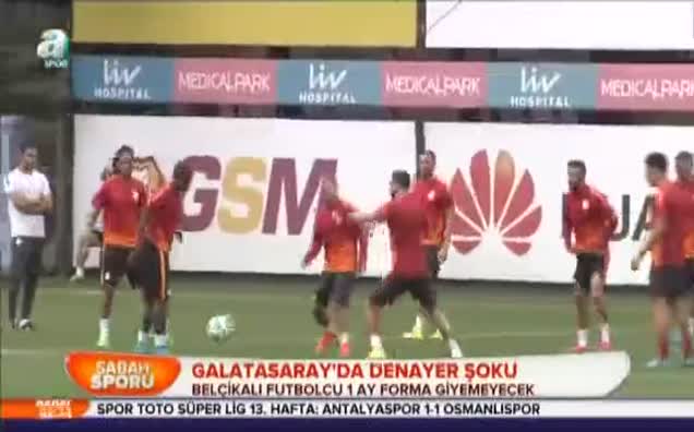 Galatasaray'da Denayer şoku