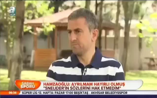 Hamzaoğlu: Ayrılmam hayırlı olmuş