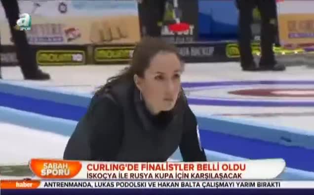 Curling'de finalistler belli oldu