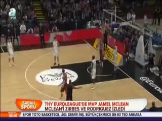 THY Euroleague'de MVP Jamel Mclean