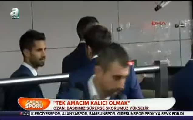 Ozan Tufan: Tek amacım kalıcı olmak